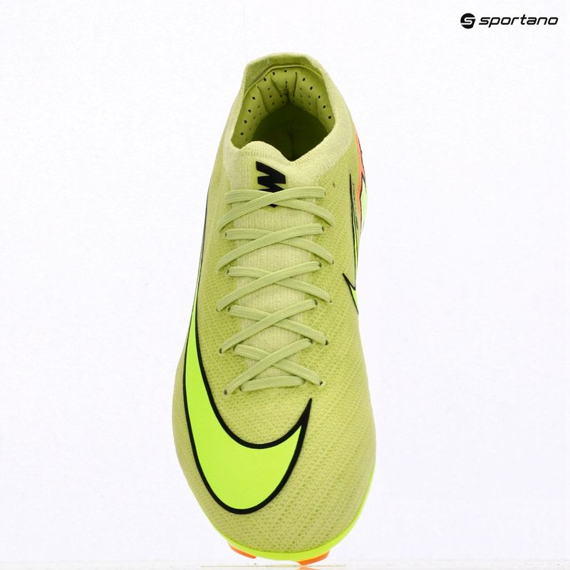 Încălțăminte de fotbal pentru copii Nike Jr. Mercurial Vapor 16 Pro FG limelight/hyper crimson/volt 12