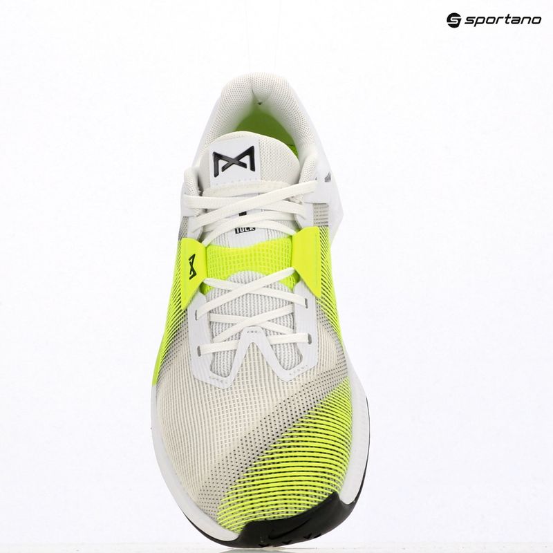 Încălțăminte pentru ridicarea greutăților bărbătești Nike Metcon 10 white/volt/black 12