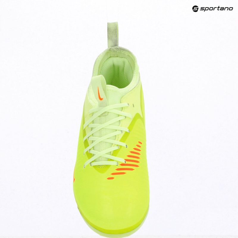 Ghete de fotbal pentru copii Nike Phantom 6 Low Academy FG/MG Jr hyper crimson/limelight/black 9
