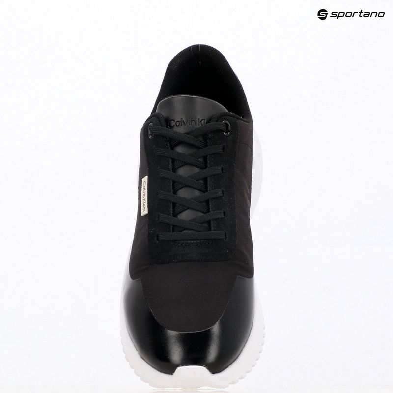 Încălțăminte pentru femei Calvin Klein YW0YW02016 Eva Runner Lace Up Mat Mix 0GN black/gun metal 9