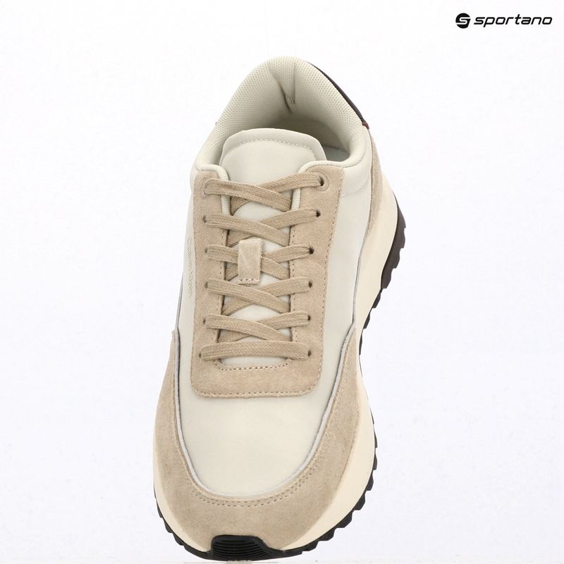 Încălțăminte pentru bărbați Calvin Klein HM0HM01714 Low Top Lace Up silvermoss/vaporous white/bordeaux 9