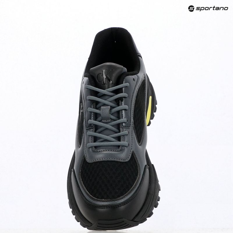 Încălțăminte pentru bărbați Calvin Klein YM0YM01451 Hike Runner Laceup Mesh Mix black/coal/buttercup 9