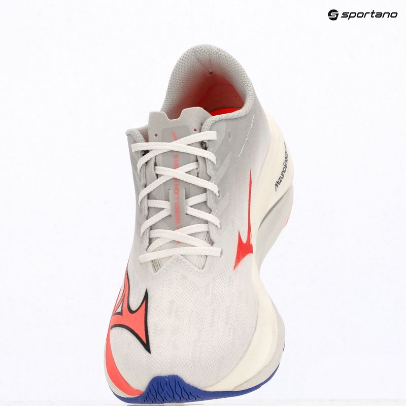 Încălțăminte de alergare pentru femei  Mizuno Wave Rebellion Flash 3 white/striking coral/iris bloom 10