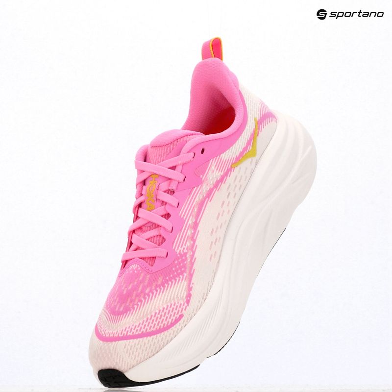 Încălțăminte de alergare pentru femei HOKA Skyflow neon rose/neon hoka citrus 9