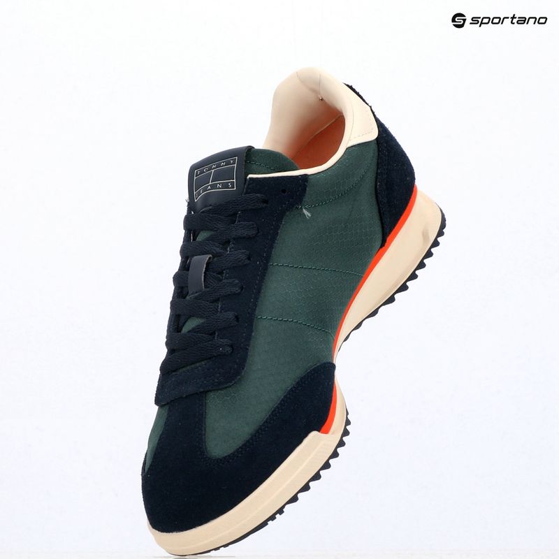 Pantofi bărbați Tommy Jeans Retro Runner Cleated Winter dark night navy 9