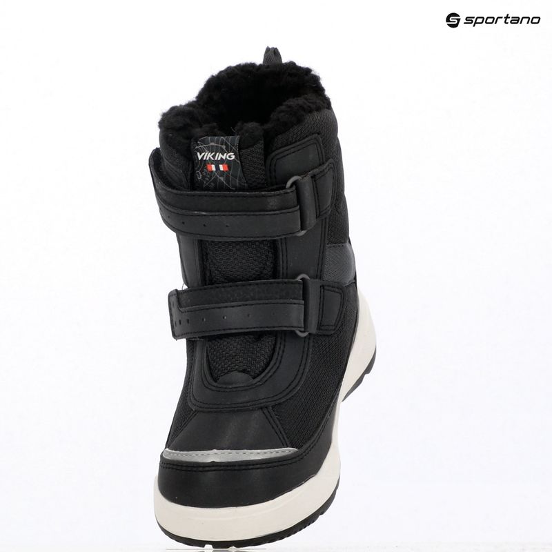 Ghete pentru copii Viking Footwear Play Reflex Warm GTX 2V reflective / black 10