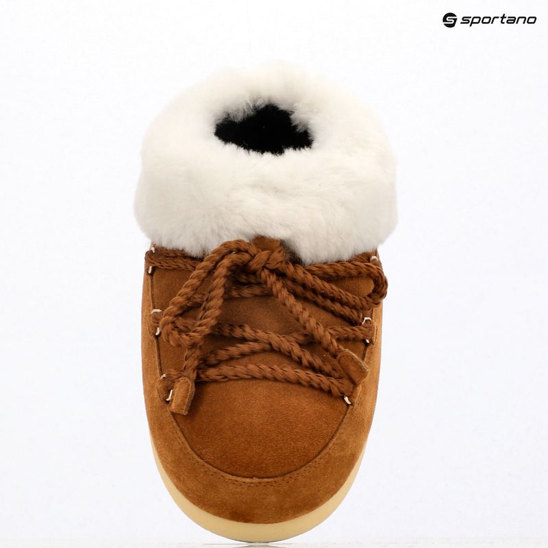 Ghete de zăpadă pentru bărbați  Moon Boot Evx Mule Suede cognac/natural 9