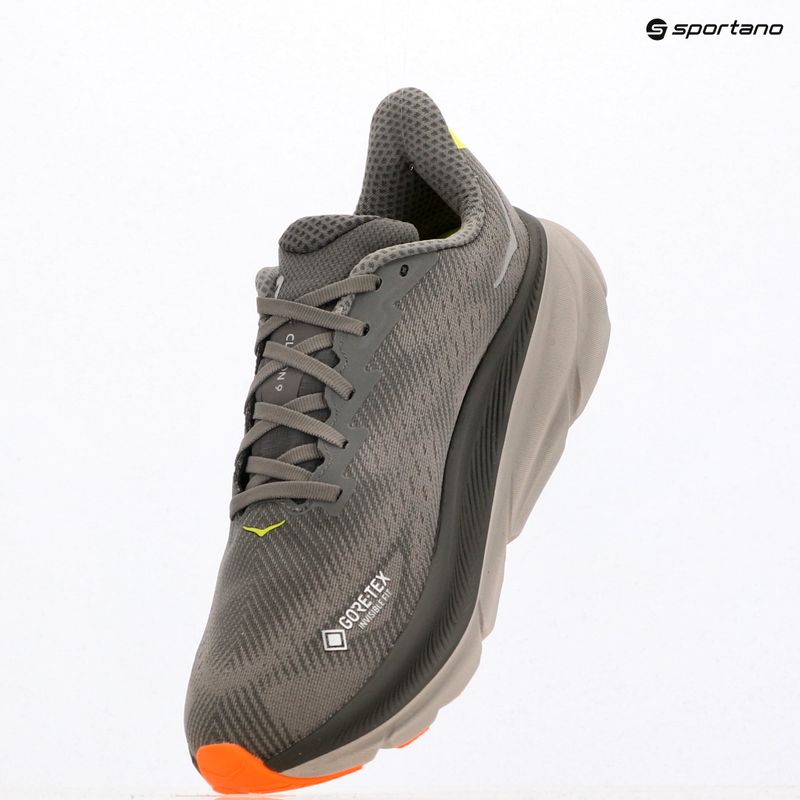 Încălțăminte de alergare pentru bărbați HOKA Clifton 9 GTX asphalt grey/gravel 9