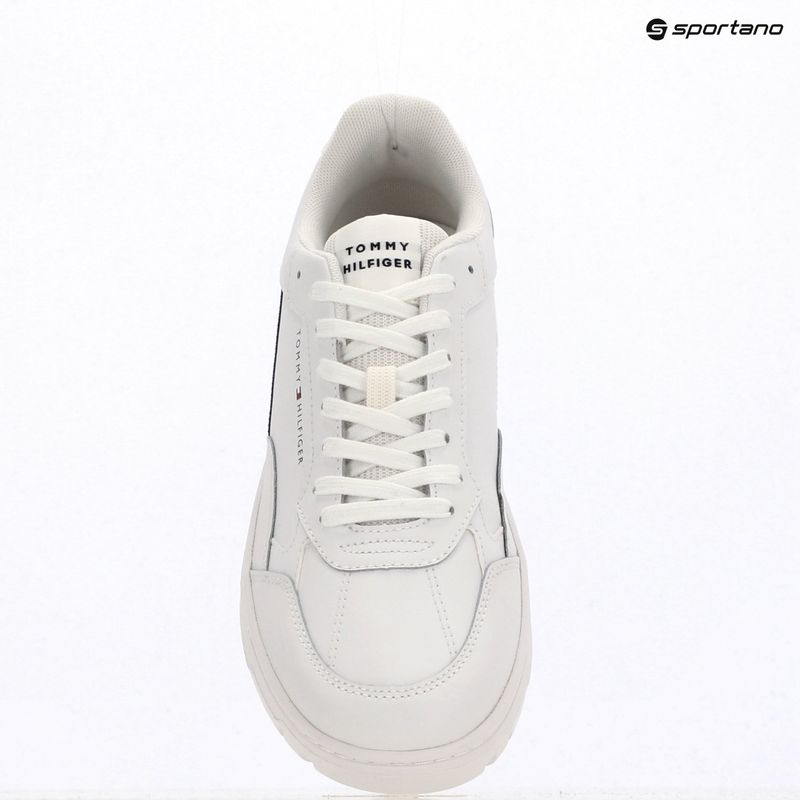 Încălțăminte pentru bărbați Tommy Hilfiger Basket Core Stripes white 9