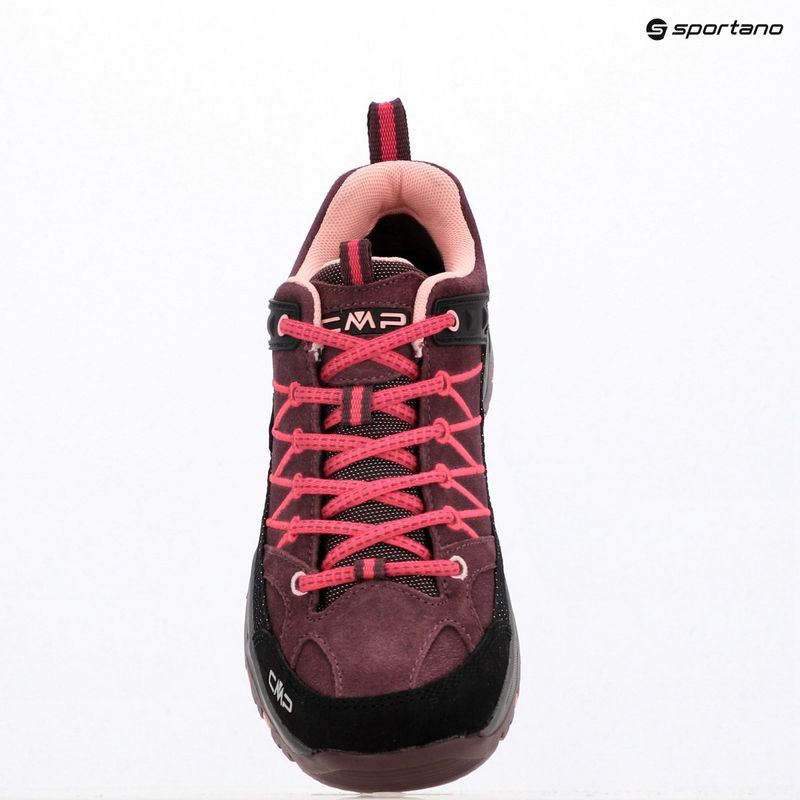 Încălțăminte de trekking pentru copii CMP Rigel Low Wp prugna/peach 9