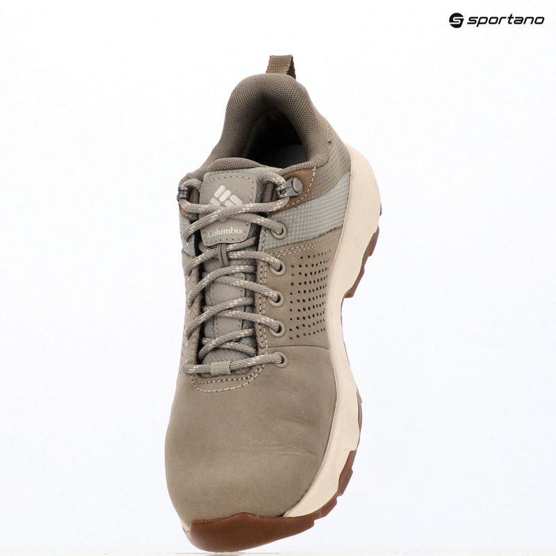 Încălțăminte de trekking pentru femei Columbia Newton Nimble Leather kettle/cloud grey 15