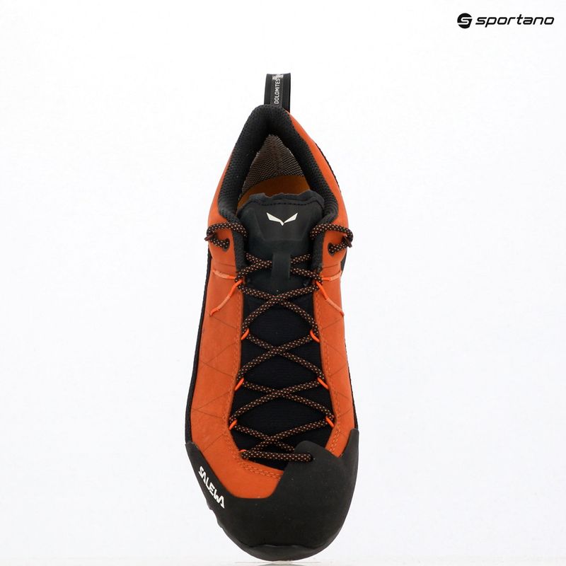 Încălțăminte de abordare pentru bărbați Salewa Wildfire Leather 2 GTX bombay brown/black 9