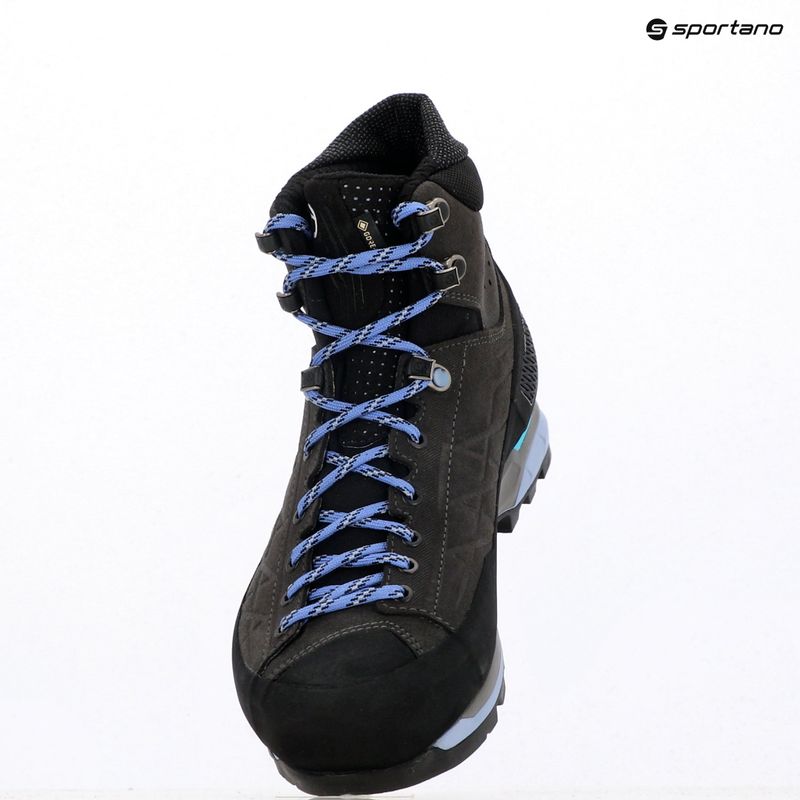 Încălțăminte de munte pentru bărbați SCARPA Zodiac Tech Gtx amthracite/lavender 9