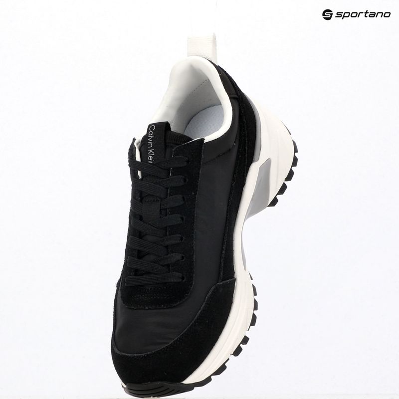 Încălțăminte pentru femei Calvin Klein YW0YW02075 Hike Runner Mg Nylon Mix black/bright white 9