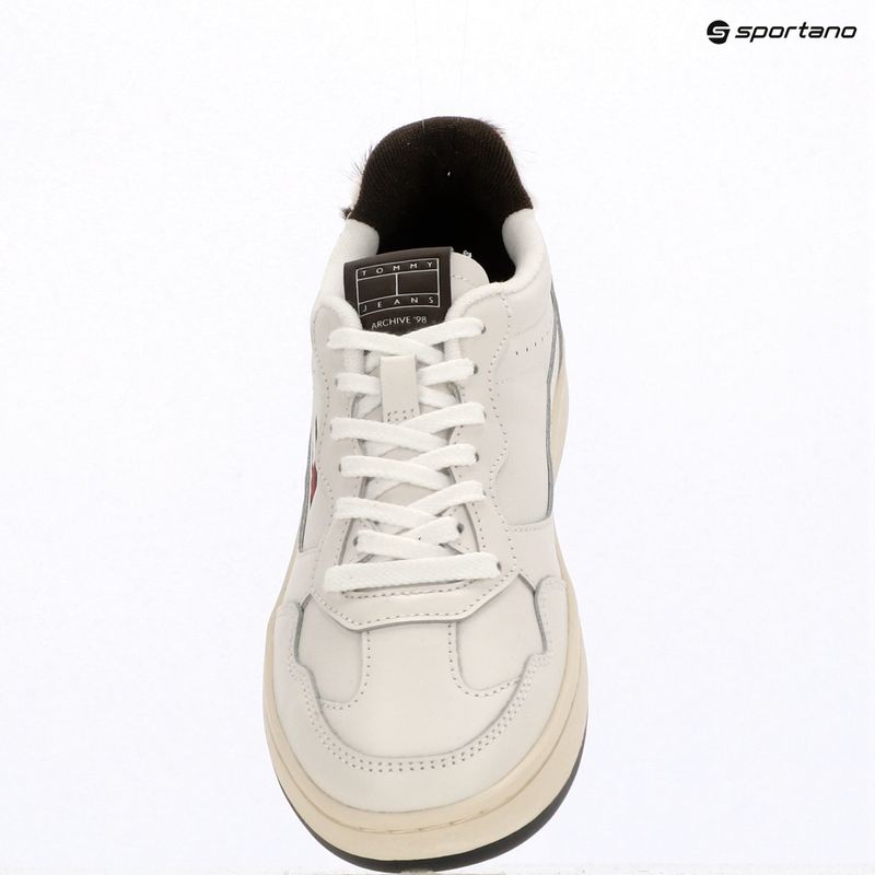 Încălțăminte pentru femei Tommy Hilfiger Archive 98 Calf Hair Tab ecru/dark coffee 9