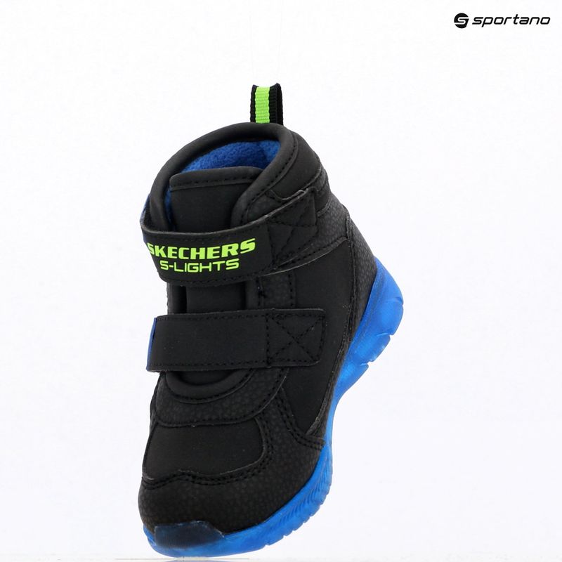 Încălțăminte pentru copii SKECHERS Illumi-Brights Splash Beams black/blue/lime 16