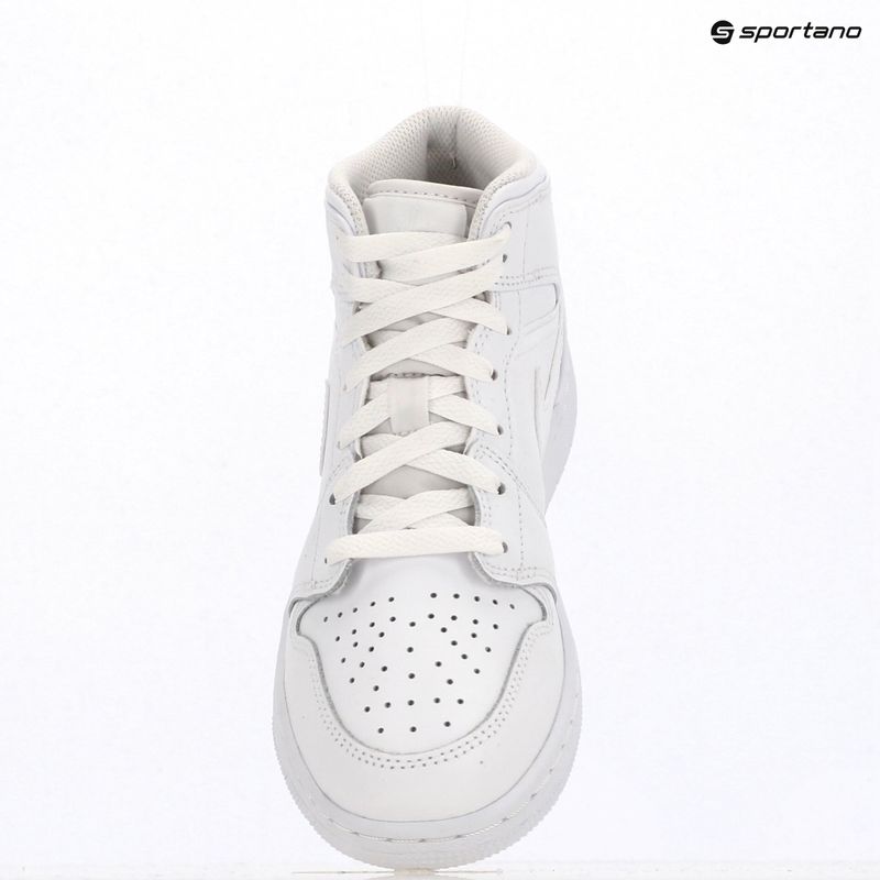 Buty  Nike Jordan 1 Mid white/white/white 9