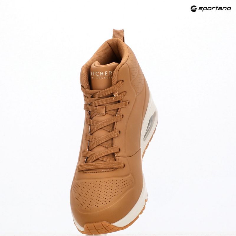 Pantofi damă SKECHERS Uno Stand High castaniu 15