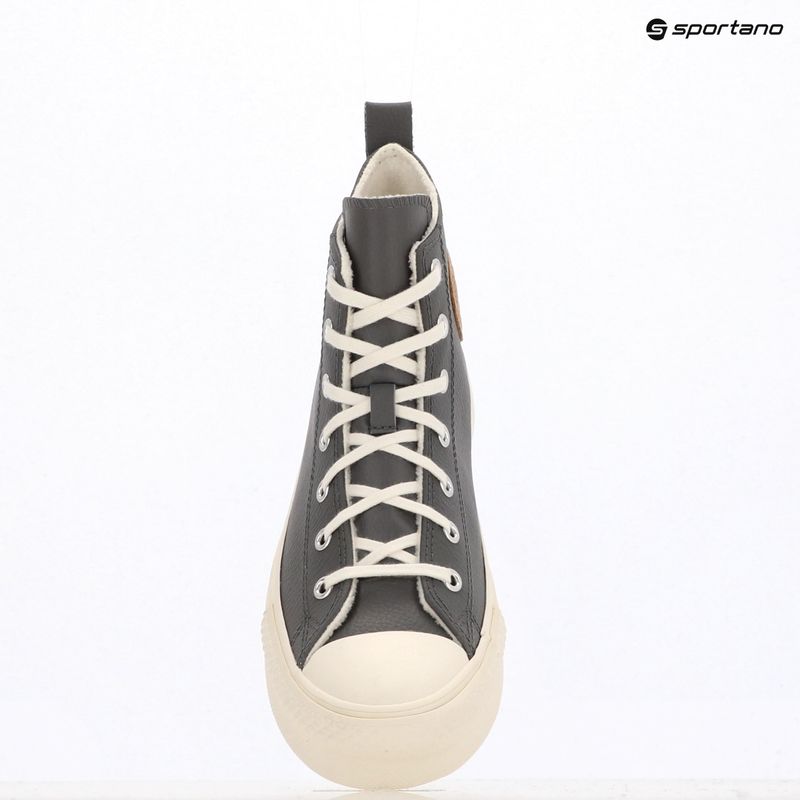 Încălțăminte pentru femei Converse Chuck Taylor All Star EVA Lift Platform Leather sharkskin/warm quarry/egret 9