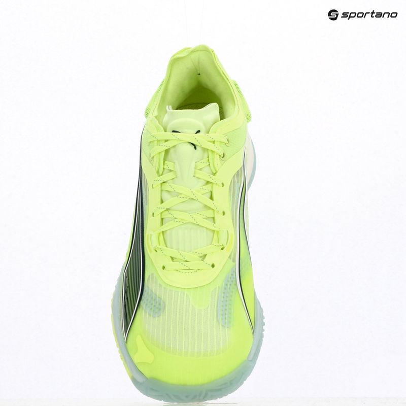 Încălțăminte PUMA Accelerate NITRO SQD 4 puma fizzy light/green terrain/puma white/puma silver 9