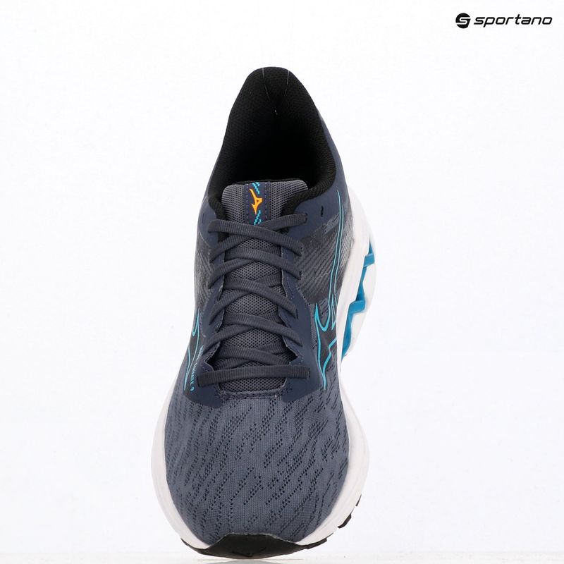 Încălțăminte de alergare pentru bărbați Mizuno Wave Equate 9 odyssey gray/capri breeze/black 9