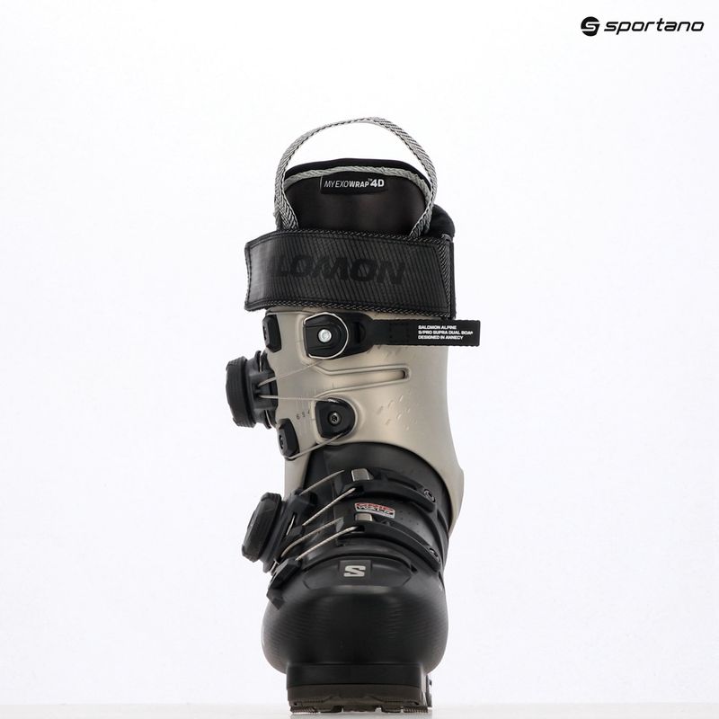 Ghete de schi pentru femei Salomon S/PRO Supra Dual Boa 105 W GW black/light bronze metallic/black 8