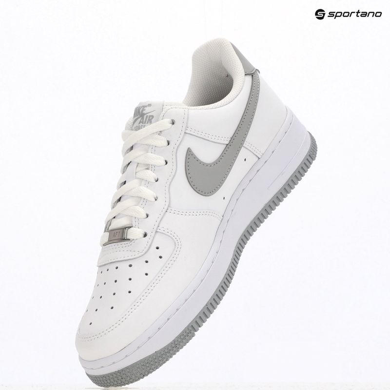 Încălțăminte pentru bărbați Nike Air Force 1 '07 white/white/light smoke grey 11