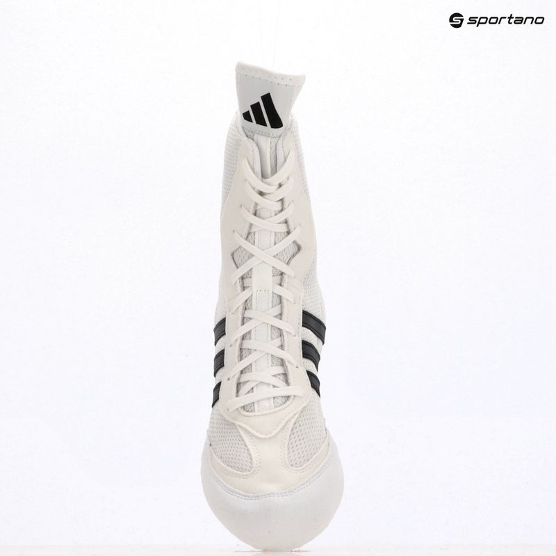Încălțăminte de box adidas Box Hog II white/black 9