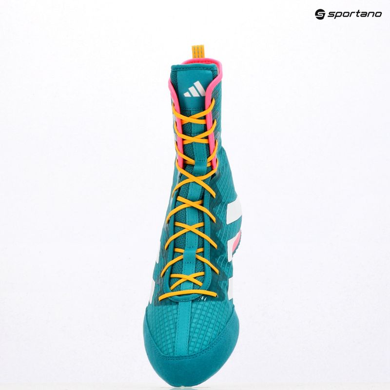 Încălțăminte de box adidas Box Hog 4 turquoise 9