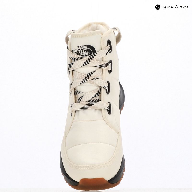 Ghete pentru femei The North Face Thermoball Lace Up Luxe Wp gardenia white/black 10
