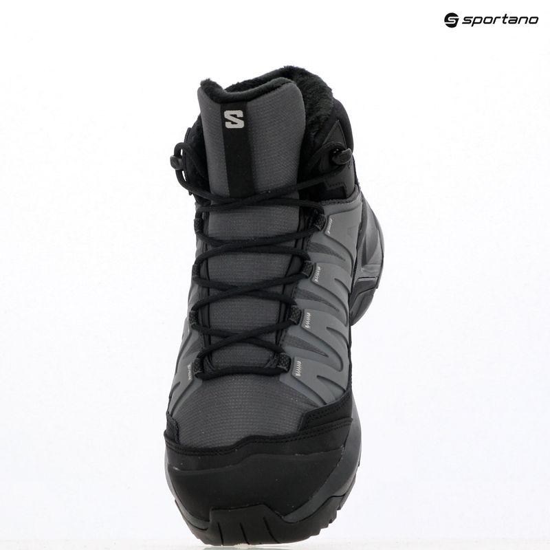 Încălțăminte de drumeție pentru bărbați Salomon X-Adventure Coldrush WP asphalt / black / alloy 9