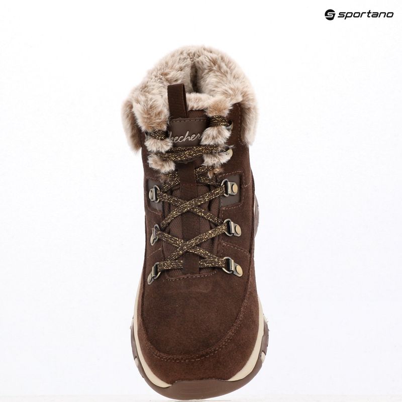 Încălțăminte pentru femei  Skechers Trego Snow Worries chocolate 15