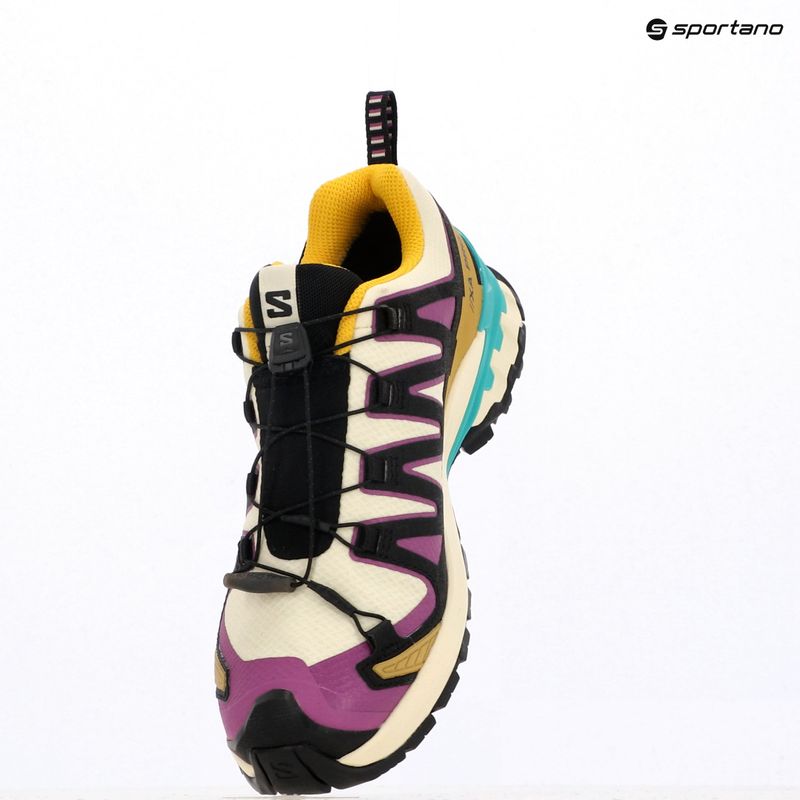 Încălțăminte de alergare pentru femei Salomon XA PRO 3D V9 GTX transparent yellow/black/waterfall 15