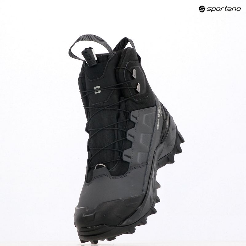 Încălțăminte de trekking pentru bărbați  Salomon Crosstrak Powder WP asphalt/black/sharkskin 11