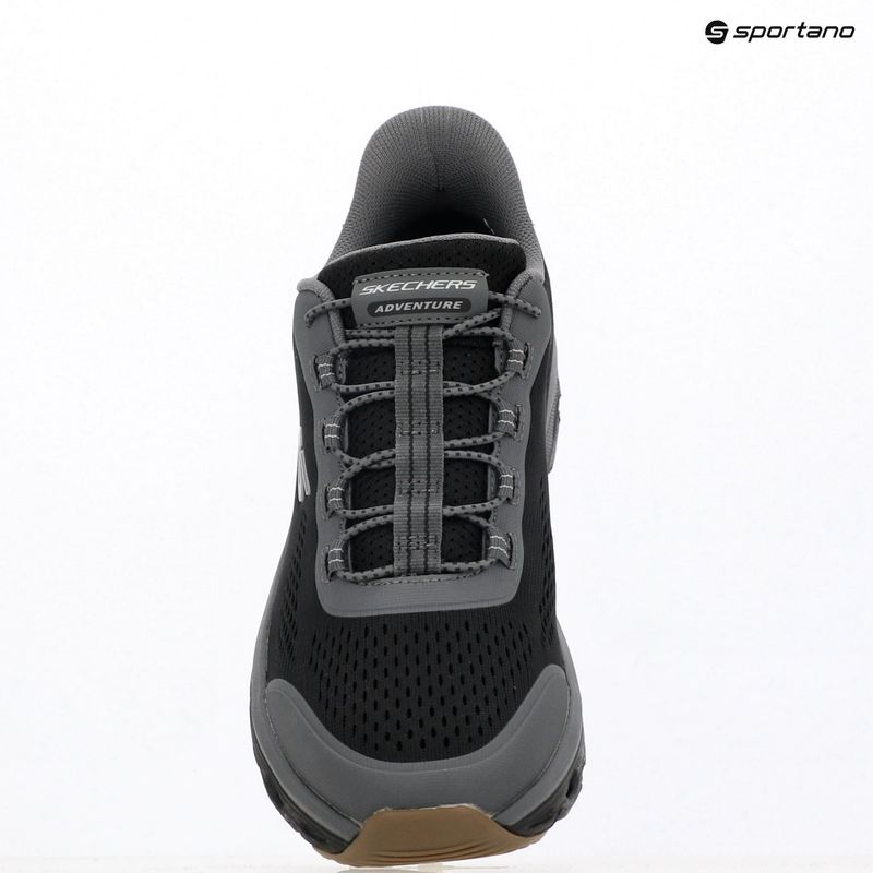 Pantofi bărbați SKECHERS Glide-Step Sole Glover Peak negru/cărbune 9