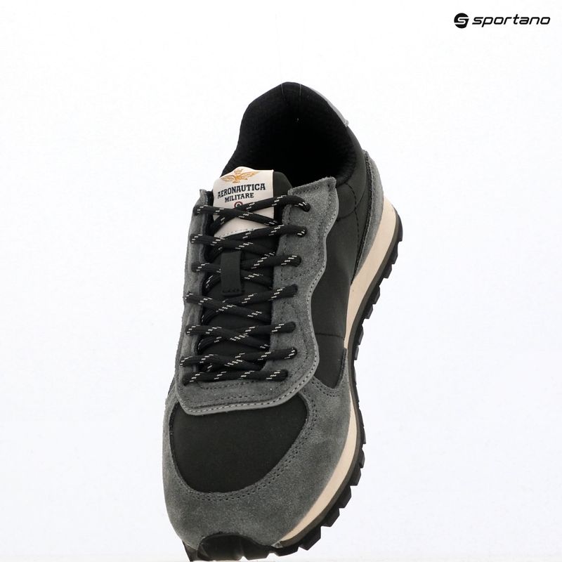 Încălțăminte pentru bărbați Buty Aeronautica Militare 252SC0320UPL00313 jet black 3