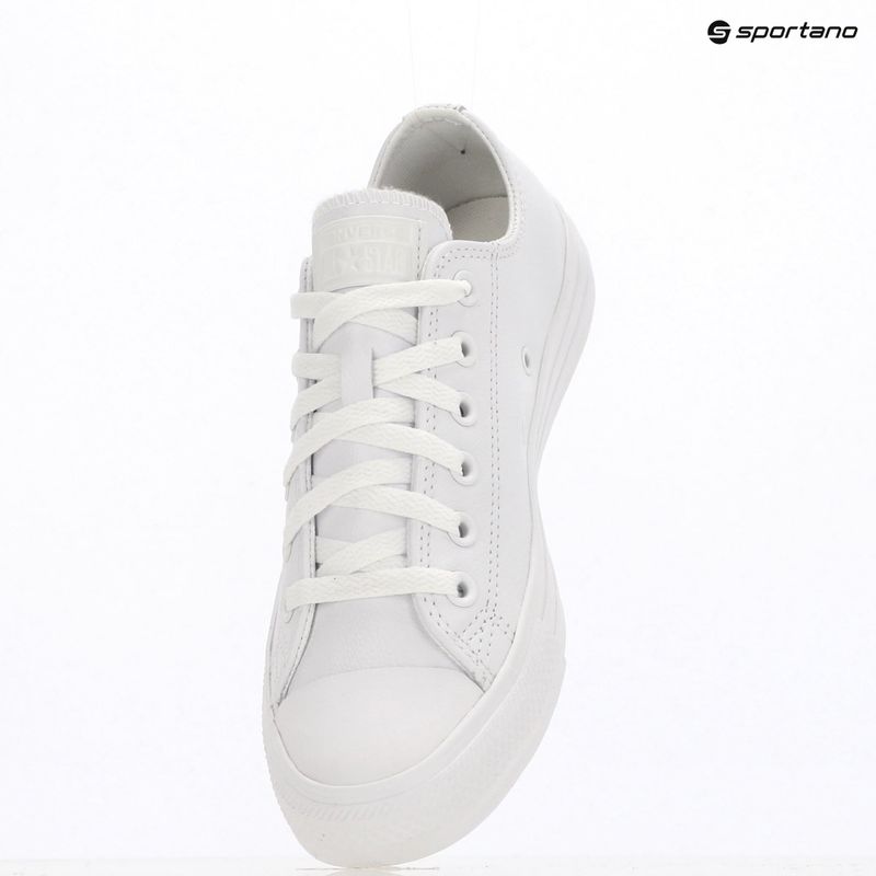 Încălțăminte Converse Chuck Taylor All Star Leather White Mono 9