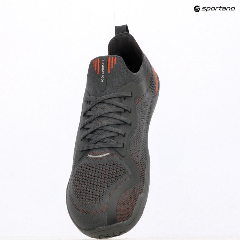 Încălțăminte barefoot pentru bărbați Vivobarefoot Primus Lite Knit obsidian/cherry tomato 9