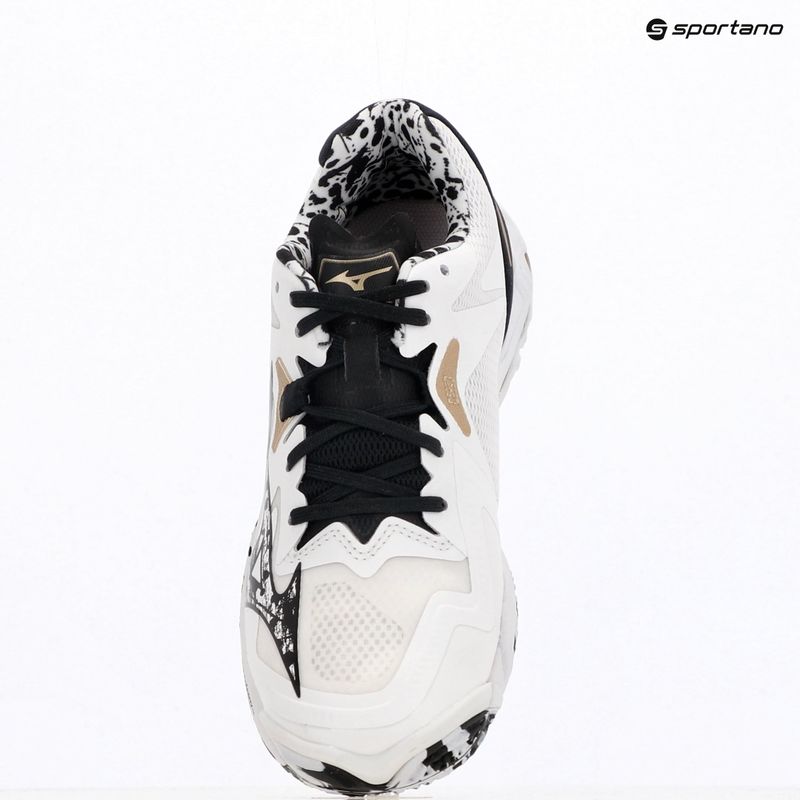 Încălțăminte de volei Mizuno Wave Lightning Z8 white/black/gold 15