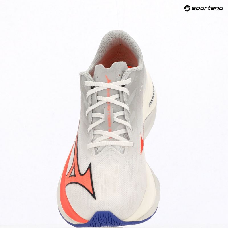 Încălțăminte de alergare pentru femei Mizuno Wave Rebellion Flash 3 white/striking coral/iris bloom 19