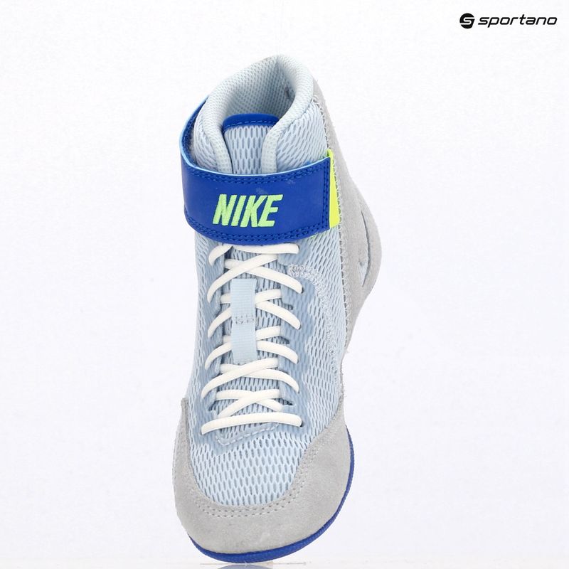 Încălțăminte de lupte pentru copii Nike Speedsweep VIII GS blue tint/hyper royal/lime blast/white 9