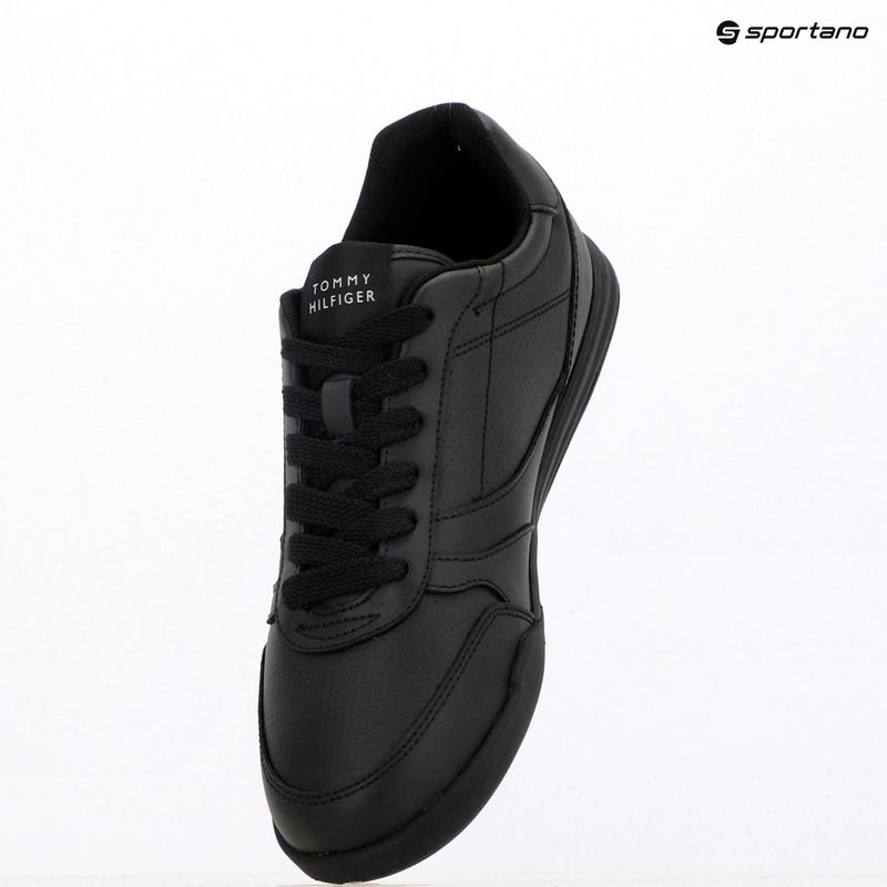 Încălțăminte pentru bărbați Tommy Hilfiger Lopro Cup Lather black 9