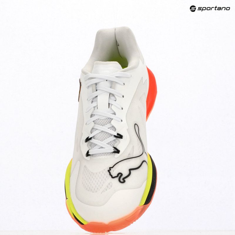Încălțăminte de handbal PUMA Vantage Nitro Game On puma white/glowing red/ultra blue 16