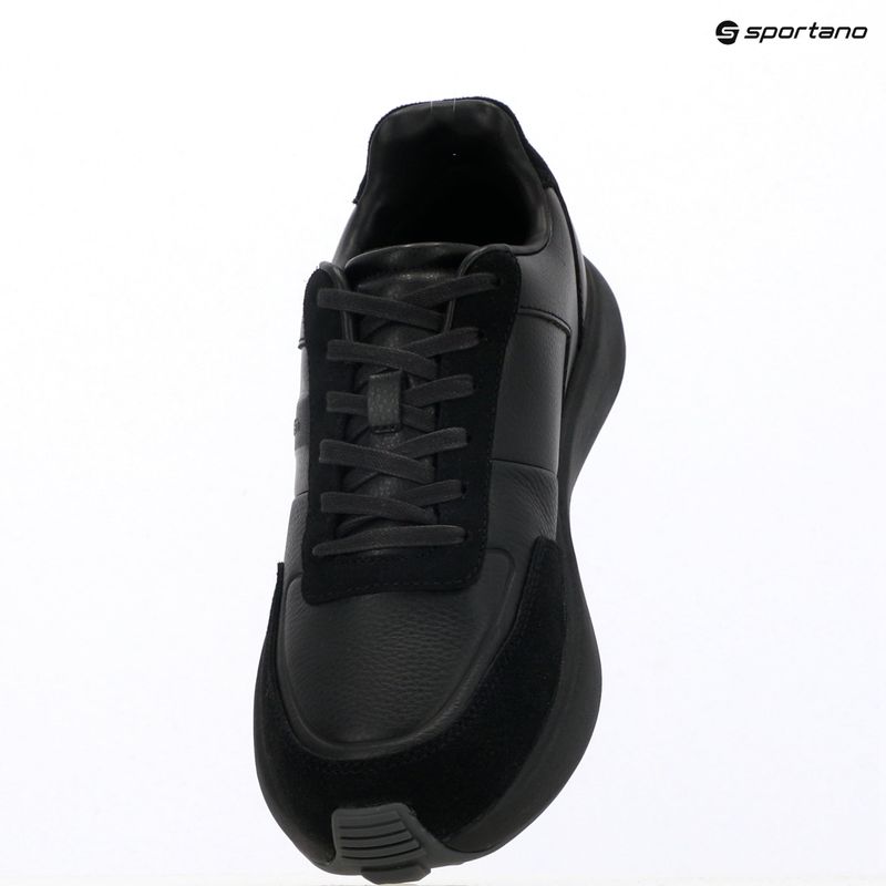 Încălțăminte pentru bărbați Calvin Klein HM0HM02033 City Runner Laceup Tape Leather triple black 9