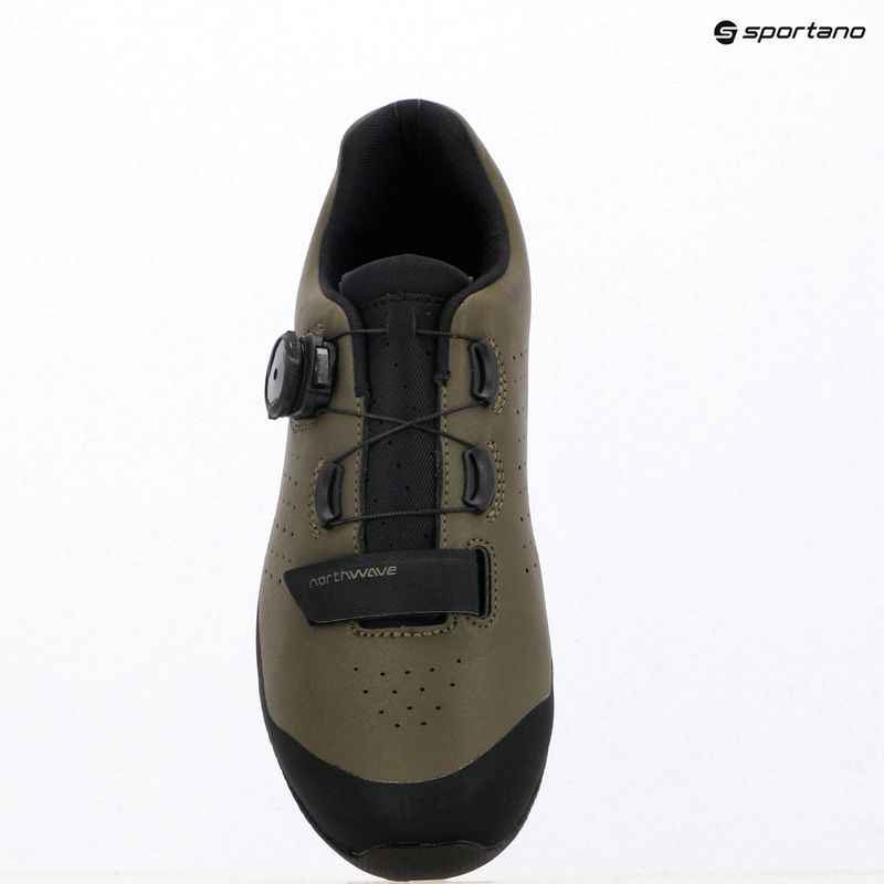 Încălțăminte de ciclism MTB pentru bărbați Northwave Hammer Plus green forest/black 11