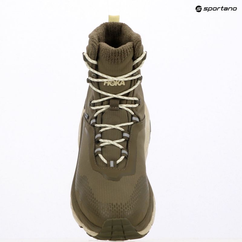Încălțăminte de trekking pentru bărbați HOKA Kaha 2 Frost GTX antique olive/oyster mushroom 17