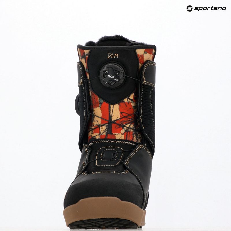 Încălțăminte de snowboard pentru femei ThirtyTwo Lashed Double Boa Melancon WʼS ʼ25 black/gum 10