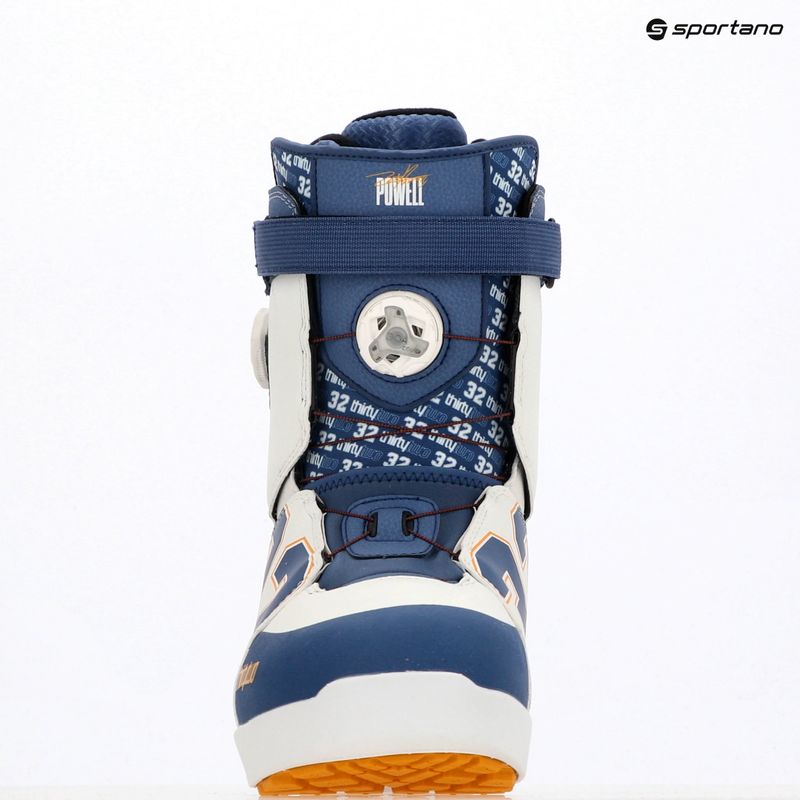 Încălțăminte de snowboard pentru bărbați ThirtyTwo Lashed Double Boa Zeb ʼ25 navy/white 11