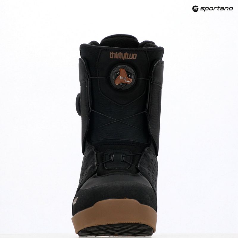 Încălțăminte de snowboard pentru bărbați ThirtyTwo Lashed Double Boa ʼ25 black/gum 11
