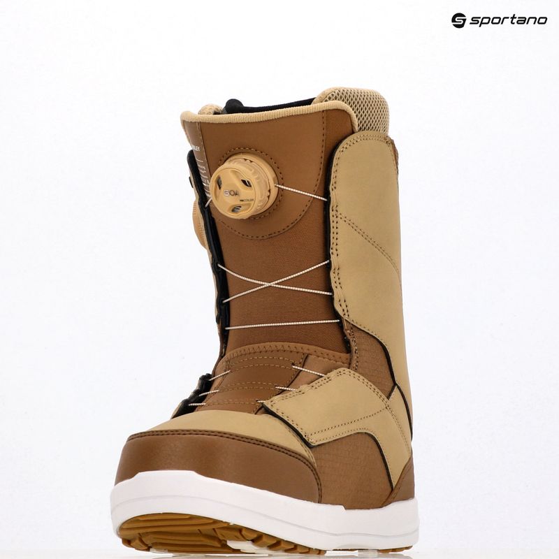 Încălțăminte de snowboard pentru femei K2 Kinsley black tan 15